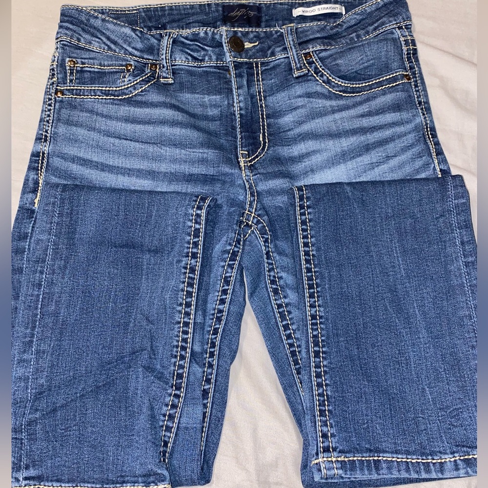 Daytrip Buckle Womens Size 28 Long Virgo Straight Stretch Jean